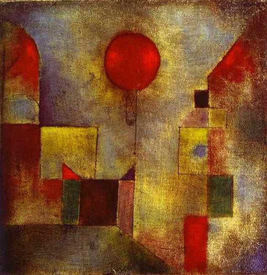 Paul Klee Red Balloon oil painting image